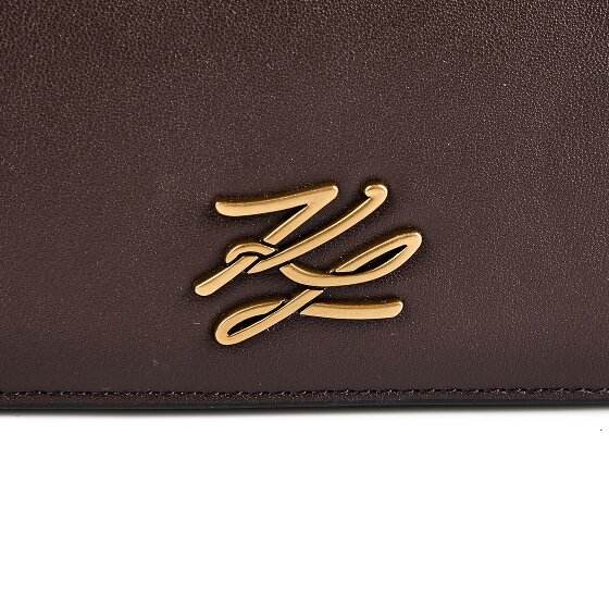 Karl Lagerfeld Autograph Schultertasche Leder 20.5 cm