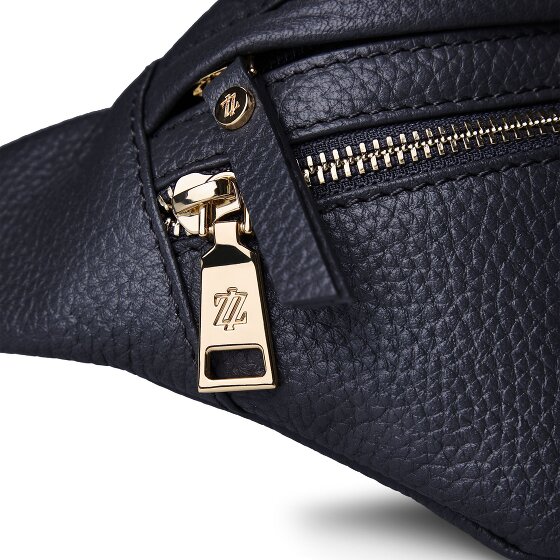 Lazarotti Bologna Leather Double-Zip Gürteltasche Crossbody Leder 25 cm