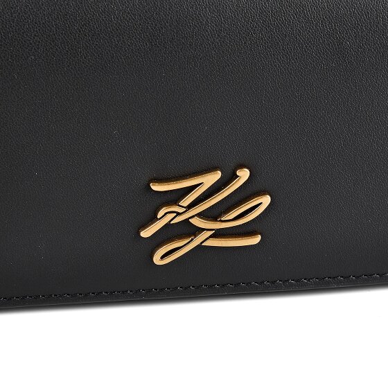 Karl Lagerfeld Autograph Schultertasche Leder 20.5 cm
