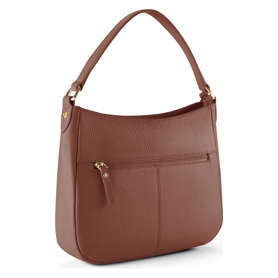 Lazarotti Bologna Leather Hobo Schultertasche Leder 27 cm