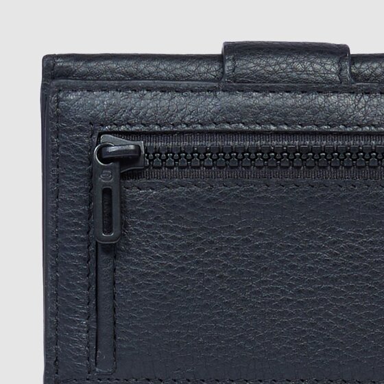 Piquadro Than Geldbörse RFID Schutz Leder 10 cm Piquadro Than Geldbörse RFID Schutz Leder 10 cm