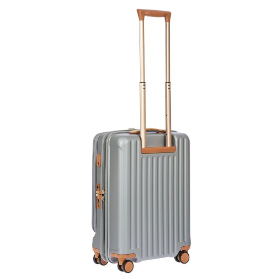 Bric's Capri 4 Rollen Kabinentrolley 55 cm Laptopfach mit Dehnfalte