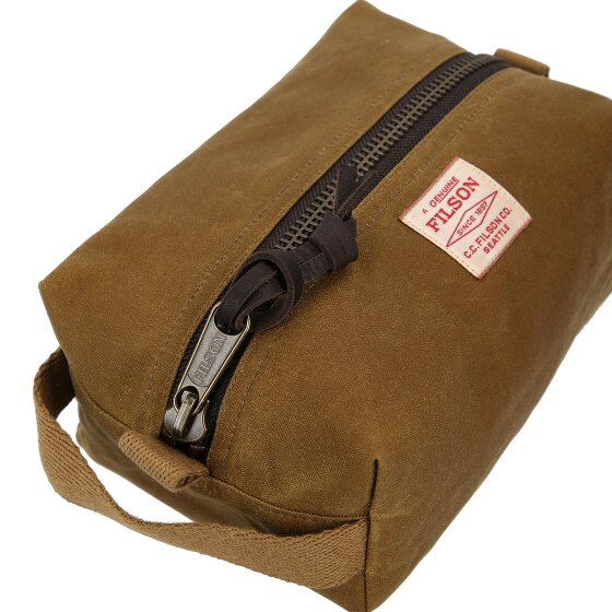 Filson Tin Cloth Kulturbeutel Leder 23 cm Filson Tin Cloth Kulturbeutel Leder 23 cm