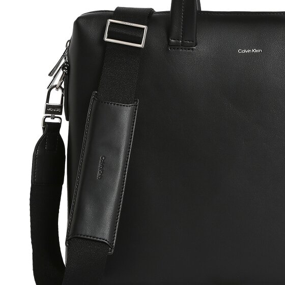 Calvin Klein CK Premium Aktentasche Leder 40.5 cm Laptopfach Calvin Klein CK Premium Aktentasche Leder 40.5 cm Laptopfach