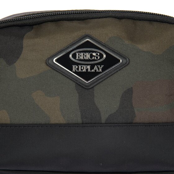 Bric's Replay Camouflage Mini Bag Umhängetasche 18 cm Bric's Replay Camouflage Mini Bag Umhängetasche 18 cm