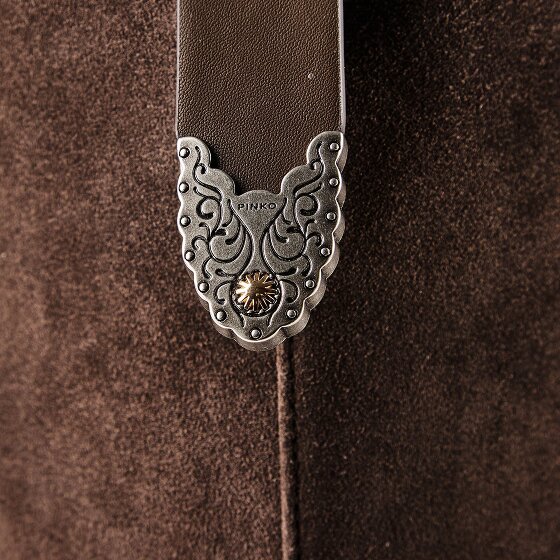 PINKO Bucket Schultertasche Leder 41 cm