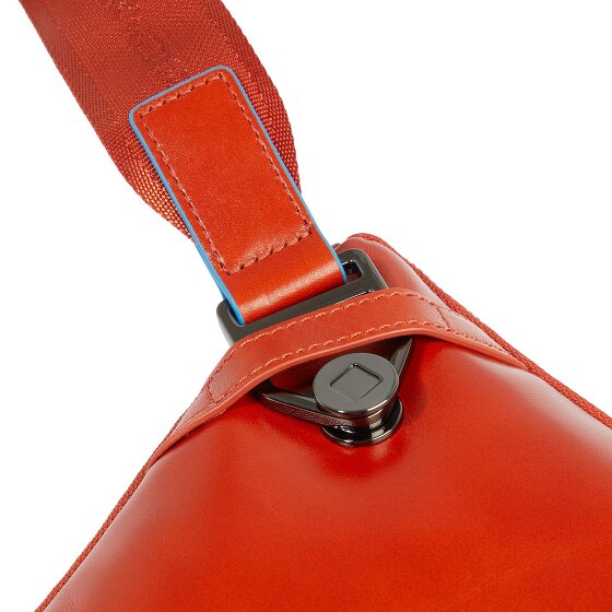 Piquadro Blue Square Umhängetasche Leder 30 cm