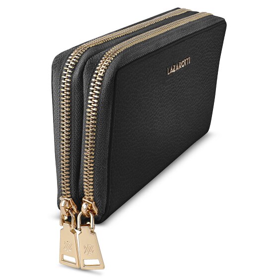 Lazarotti Bologna Leather Geldbörse RFID Schutz Leder 20 cm