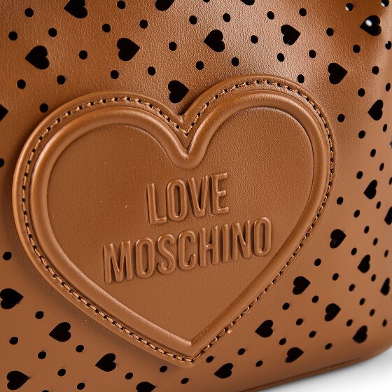 Love Moschino Basket Laminated Schultertasche 22 cm