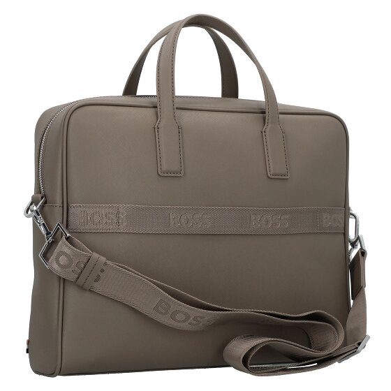 Boss Zair Aktentasche Leder 40 cm Laptopfach