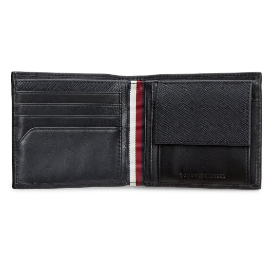 Tommy Hilfiger TH Plaque Geldbörse Leder 11.5 cm Tommy Hilfiger TH Plaque Geldbörse Leder 11.5 cm