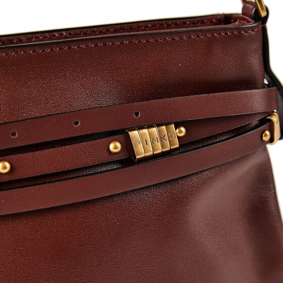 PINKO Belt Bag Classic Schultertasche Leder 33 cm