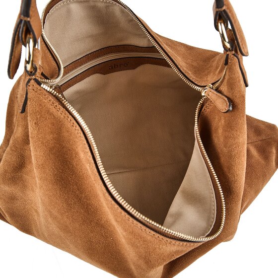 abro All in one Schultertasche Leder 50 cm