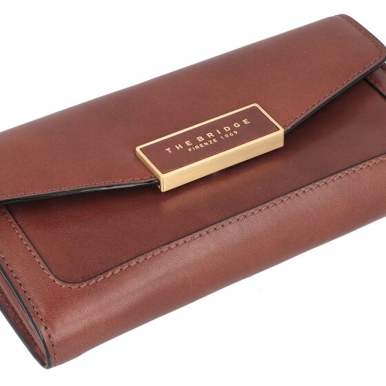 The Bridge Ginevra Geldbörse RFID Schutz Leder 19 cm