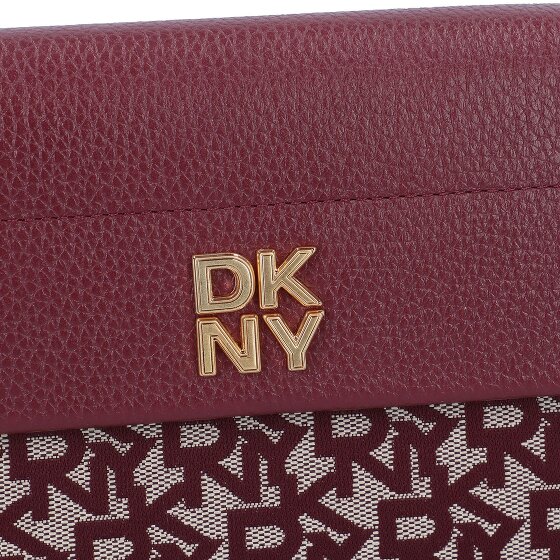 DKNY Rosa Clutch Geldbörse Leder 20 cm