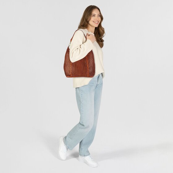 Campomaggi Mangrovia Schultertasche Leder 35 cm