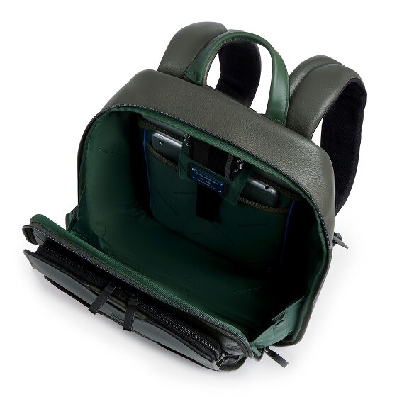 Piquadro Ael Daypack Leder 37 cm Laptopfach