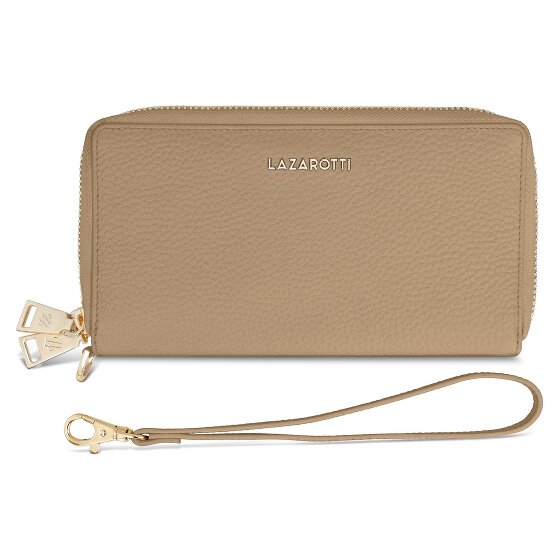 Lazarotti Bologna Leather Geldbörse RFID Schutz Leder 20 cm
