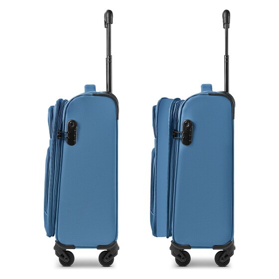 Smartbox Edition 04 4 Rollen Kabinentrolley 55 cm mit Dehnfalte