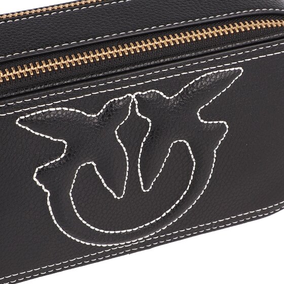 PINKO Carrie Mini Bag Umhängetasche Leder 18 cm PINKO Carrie Mini Bag Umhängetasche Leder 18 cm