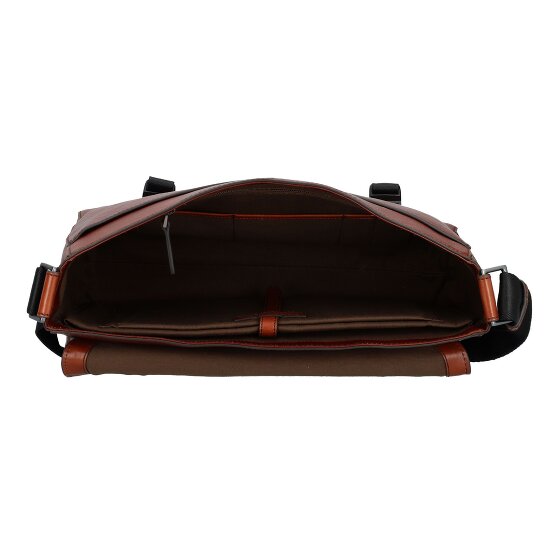 The Bridge Damiano Aktentaschen Messenger Leder 37 cm Laptopfach