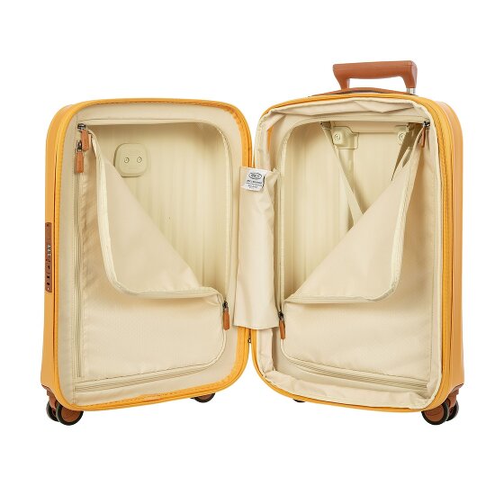 Bric's Taormina 4 Rollen Trolley S 57 cm mit Dehnfalte