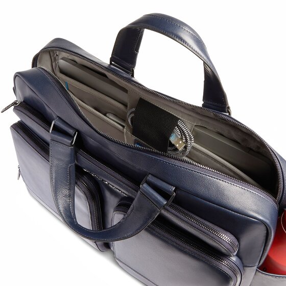 Piquadro Cartel2m Aktentasche Leder 43 cm Laptopfach