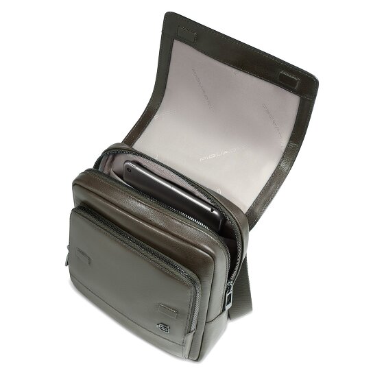 Piquadro Borsello Umhängetasche Leder 20 cm