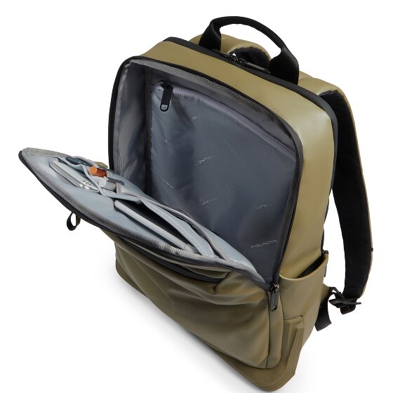 Piquadro Corner Business-Rucksack RFID Schutz 43 cm Laptopfach