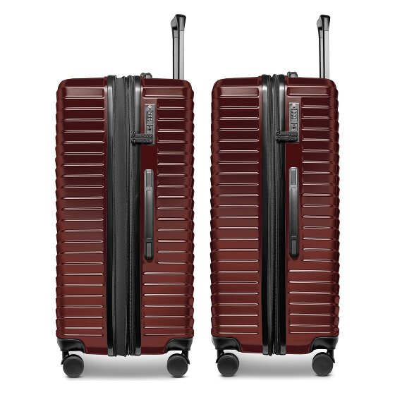 Redolz Essentials 18 2.0 4 Rollen Kofferset 3-teilig mit Dehnfalte