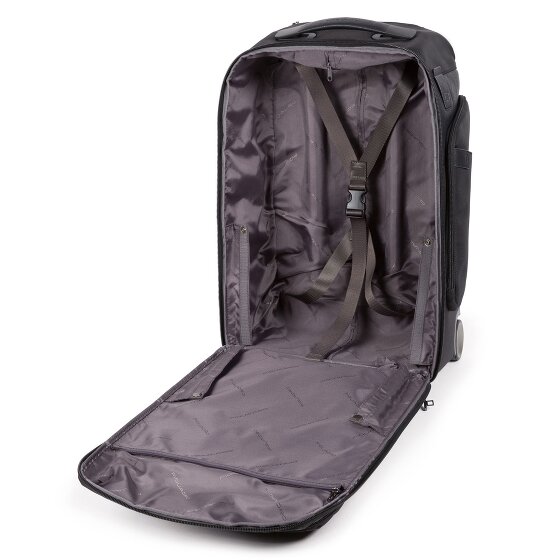 Piquadro Brief 2 Rollen Rucksacktrolley 53 cm Laptopfach