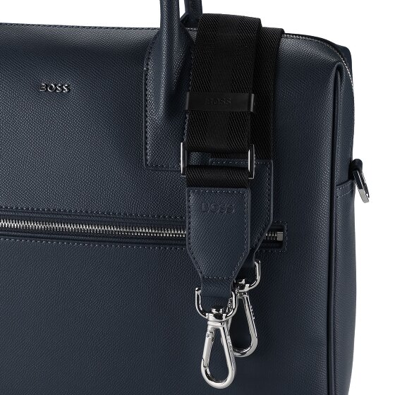 Boss Daxter Aktentasche Leder 38 cm Laptopfach