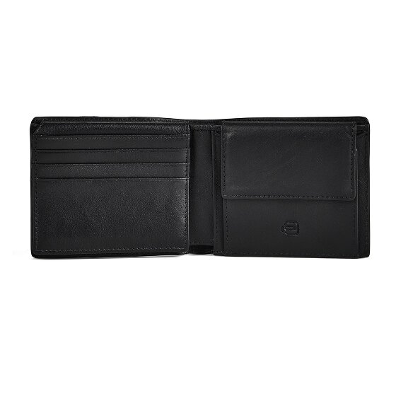 Piquadro Victor Geldbörse RFID Schutz Leder 11 cm