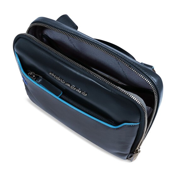 Piquadro Blue Square Umhängetasche Leder 21 cm