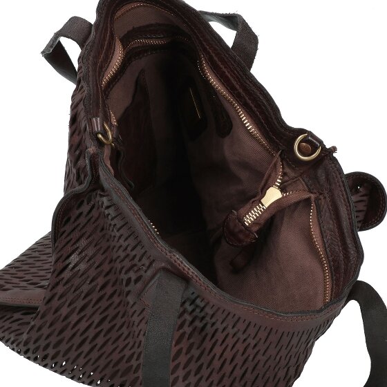 Campomaggi Mangrovia Schultertasche Leder 42 cm