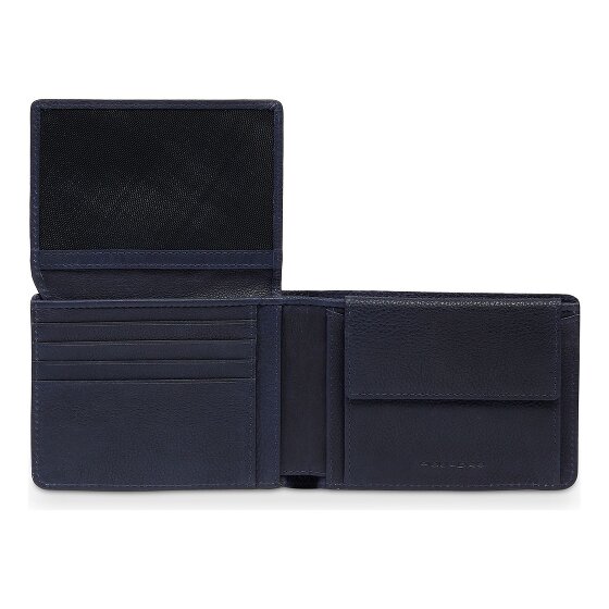 Piquadro Cronus Geldbörse RFID Schutz Leder 12.5 cm