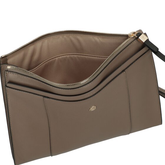 Piquadro Circle Tablet-Clutch Tasche Leder 30,5 cm