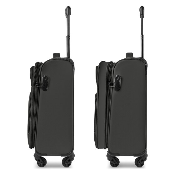 Smartbox Edition 04 4 Rollen Kabinentrolley 55 cm mit Dehnfalte