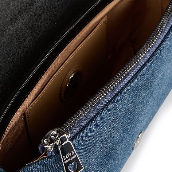 Love Moschino Denim Signature Love Schultertasche 24 cm