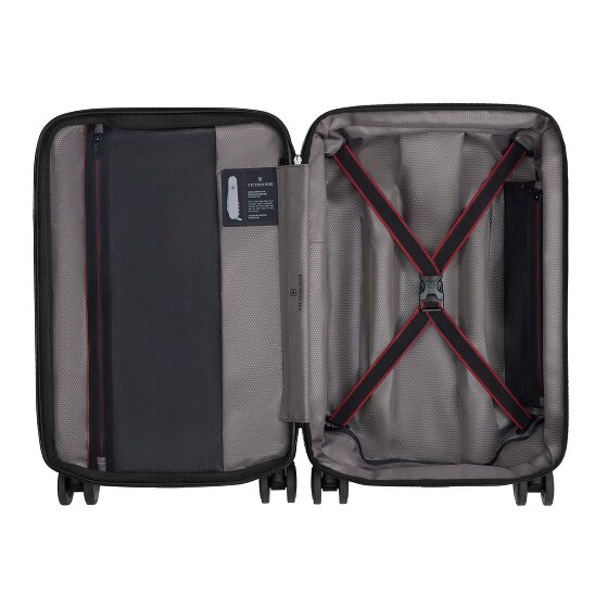 Victorinox Spectra 3.0 Frequent Flyer Carry On 4 Rollen Kabinentrolley 55 cm Laptopfach mit Dehnfalte