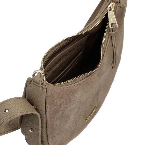 Hey Marly Lifetime Sister Suede Schultertasche Leder 25 cm