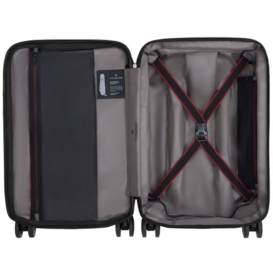 Victorinox Spectra 3.0 Frequent Flyer Carry On 4 Rollen Kabinentrolley 55 cm Laptopfach mit Dehnfalte