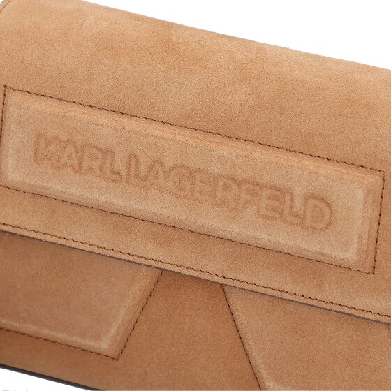 Karl Lagerfeld Behind the Seams Umhängetasche Leder 26 cm