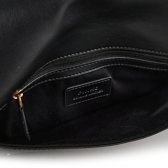 PINKO Love Soft Clutch Tasche Leder 27 cm
