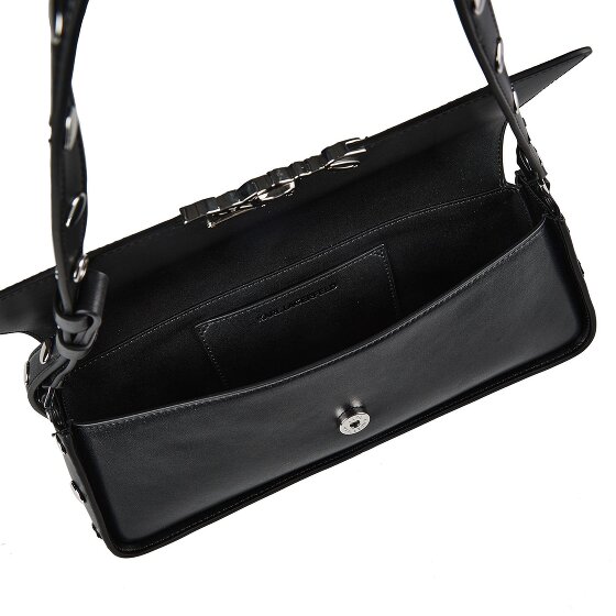 Karl Lagerfeld Signature Schultertasche Leder 32 cm