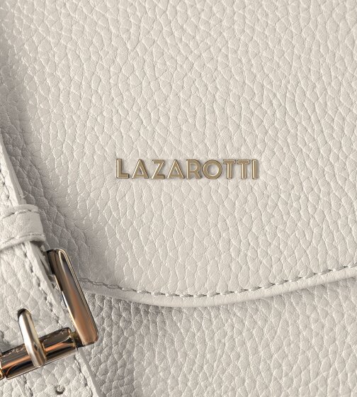 Lazarotti Bologna Leather Crossbody Umhängetasche Leder 22 cm