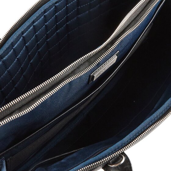 Guess Monaco Aktentasche Leder 38 cm Laptopfach