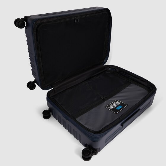 Piquadro PQ-Light 4 Rollen Trolley 69 cm mit Dehnfalte