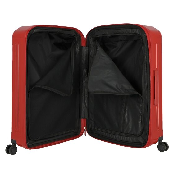 Piquadro PQ-Light 4 Rollen Trolley 69 cm mit Dehnfalte