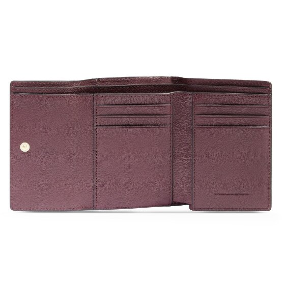Piquadro Patricia Geldbörse RFID Schutz Leder 9 cm
